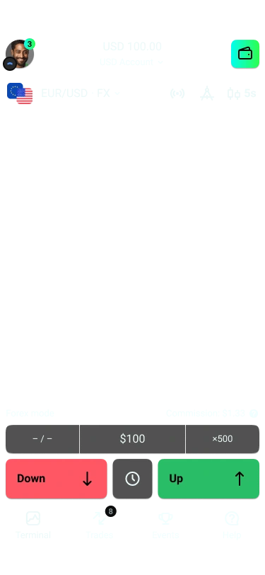 行動交易介面預覽